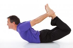 Yoga asana para prostatite