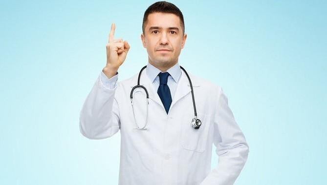 O médico adverte